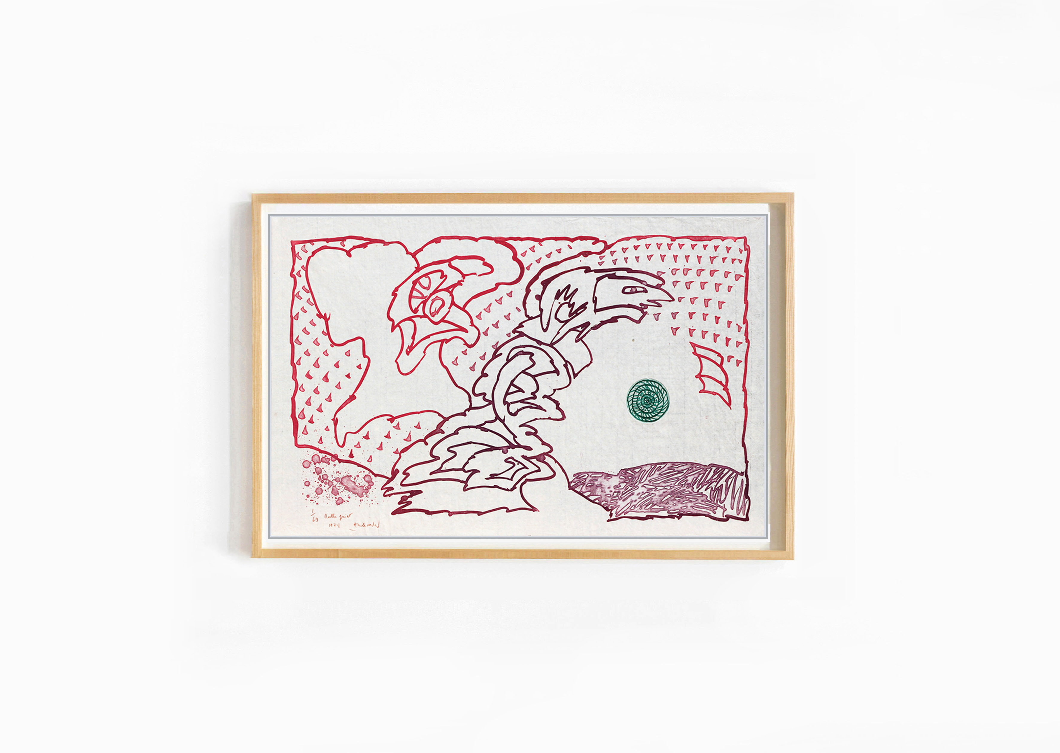 estampe Dulle Griet Pierre Alechinsky